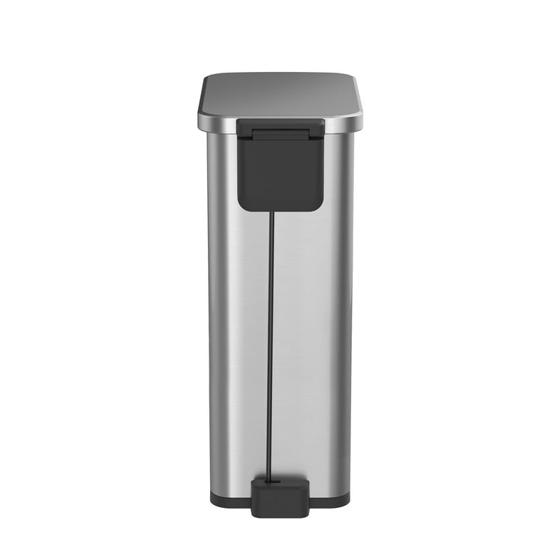 Better Homes & Gardens 7.9 Gallon Trash Can Stainless Steel Kitchen Trash  Can 