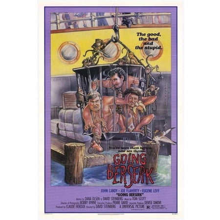 Posterazzi Going Berserk Movie Poster - 27 x 40 in.