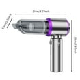 thumbnail image 2 of BKER Cordless Handheld Vacuum Cleaner Portable Home Blower & Vacuum Small Yet Powerful High Suction, 2 of 5