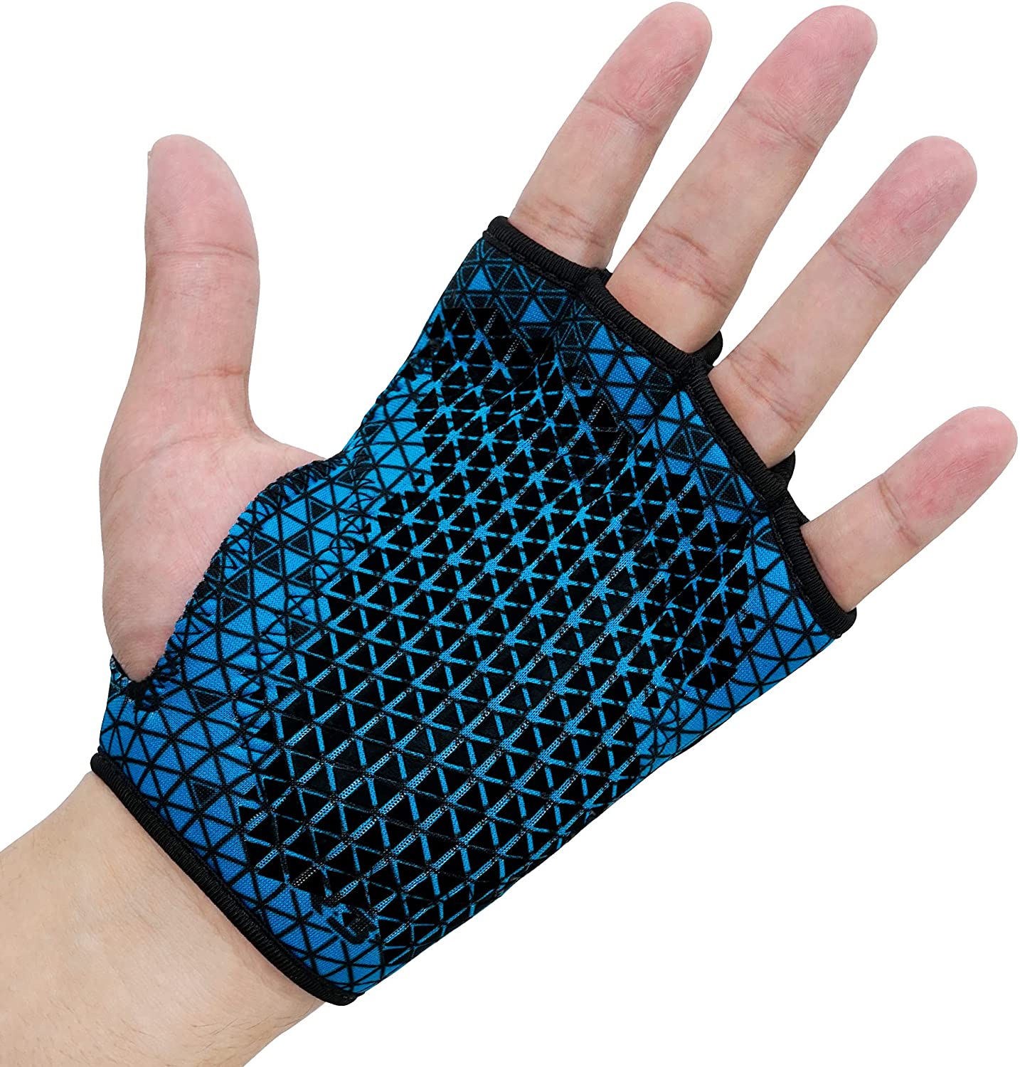 Elastic Silicone Palm Grip Pads For Weight Lifting & Hand Training – 1 Pair – Choose Color