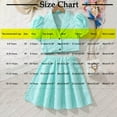 thumbnail image 3 of VONCOS Girls' 8 - 9 Years Big Size Fashion Classic Fit V Neck Short Sleeve Blazer and A - Line Skirt Two - piece Set,White,Size 10T, 3 of 9