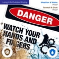 thumbnail image 5 of Watch Your Hands And Fingers Sign, OSHA Danger Sign,, 5 of 8