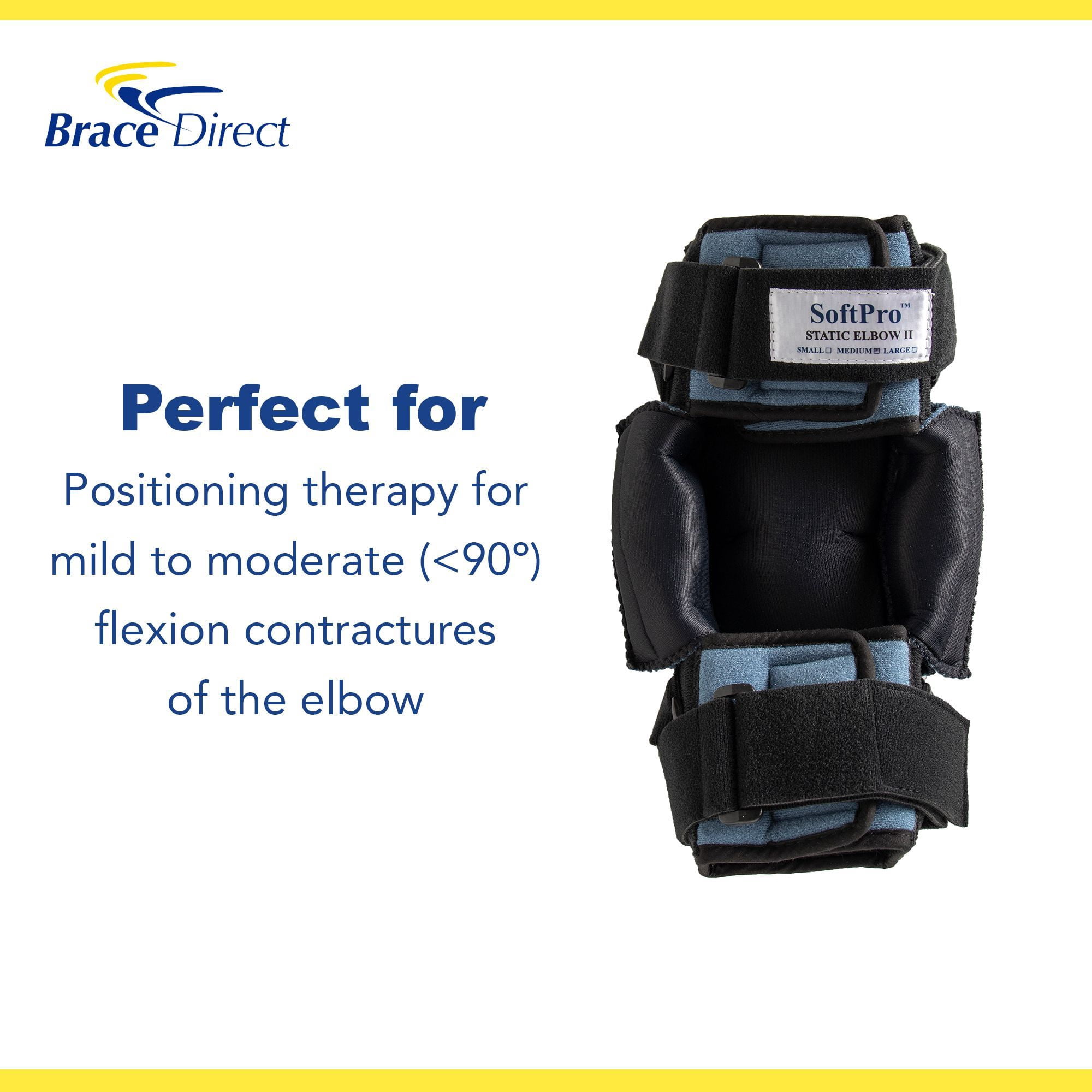 OCSI SoftPro Static II Elbow L3760 - Elbow Brace for Contracture Relief