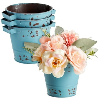 3 Pack Plant Pots, 4.5/5/6.5 inch Plastic Pots for Plants with