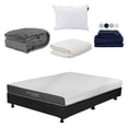 thumbnail image 1 of Colchón Queen Size Dicasa Inabox + Box Belu + Edredón Homy + Sábanas Softy + Almohada One + Protector, 1 of 16