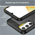 thumbnail image 6 of for Samsung Galaxy A34 5G case, Galaxy A34 Phone case with HD Screen Protector, Fashion Shock-Absorption Flexible TPU Bumper Soft Rubber Protective Phone Case Cove for Samsung Galaxy A34 5G, Black, 6 of 8