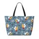 thumbnail image 2 of Disketp Surf Shark Bolsa de Playa de Gran Capacidad, Bolso Impermeable y a Prueba de Arena para Mujer, Ideal para Playa, Piscina y Natación, 2 of 7
