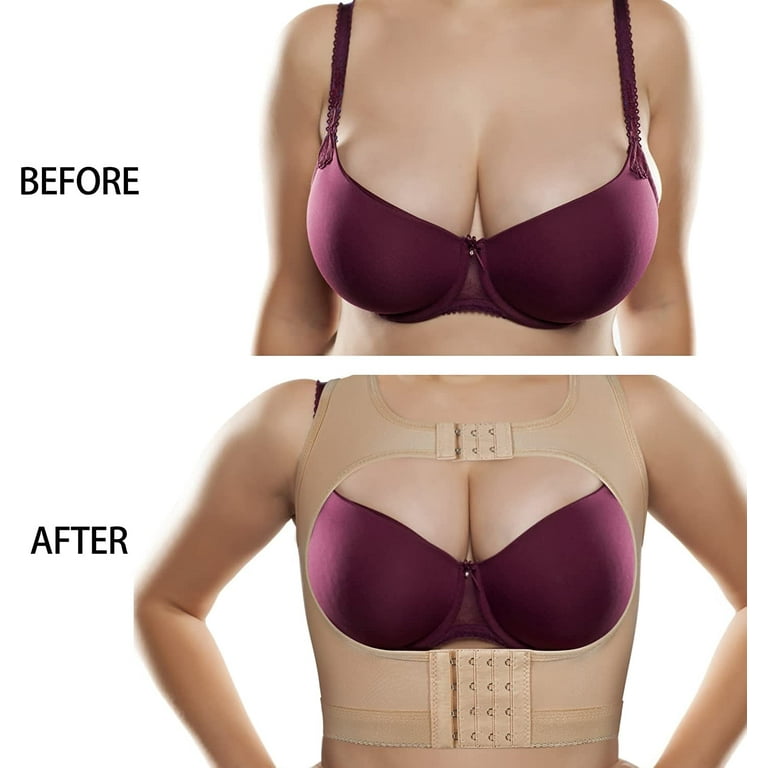 Buy BRABIC Push Up Bra Shapewear Posture Corrector for Women Chest Support  Lifter Tops Vest Shaper, Beige, Small at