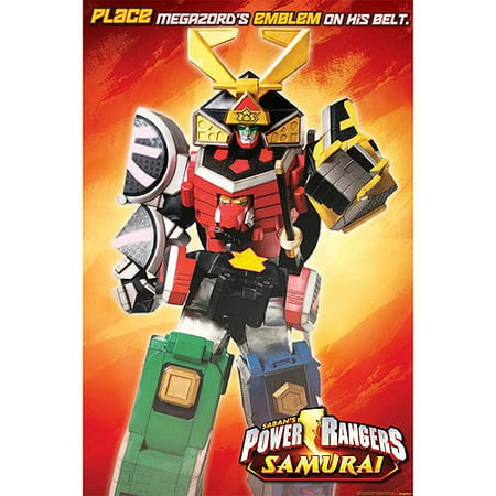 Power Rangers Samurai Party Game Poster (1ct)