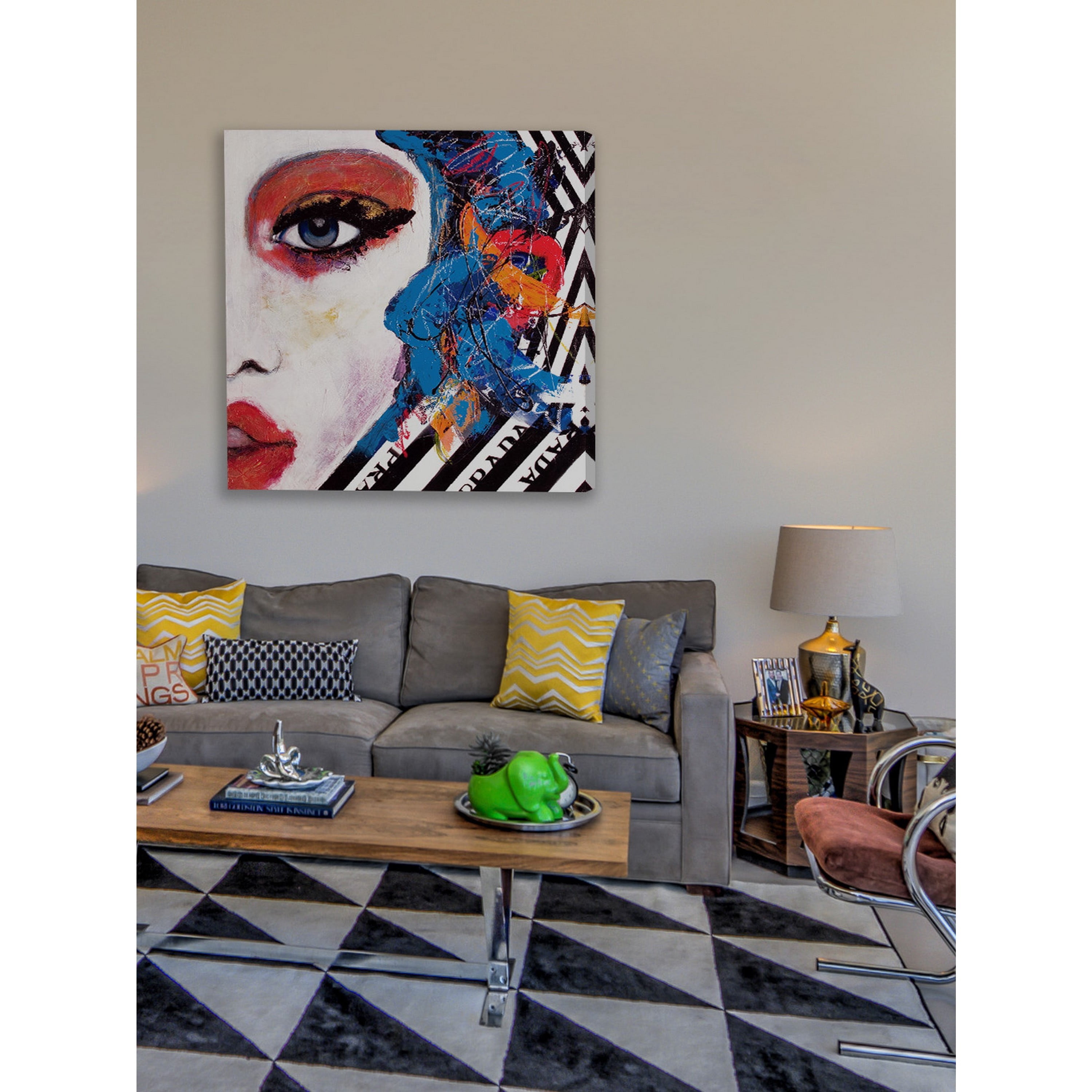 Real Fantaisies II Painting Print on Wrapped Canvas