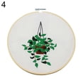 thumbnail image 1 of Opolski DIY Art Sewing Crafts Bonsai Plant Pattern Needlework Embroidery Starter Kit, 1 of 9