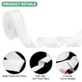 thumbnail image 2 of Unique Bargains White Velvet Ribbon, 1-1/2 Inch X 10 Yards, Thick Velvet Ribbon for Gift Wrapping/Clothing Accessories/Bow Making, 2 of 7
