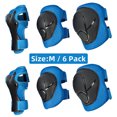 thumbnail image 2 of Conjunto de protección de rodilleras para niños Conjunto de coderas Muñequeras Protector de rodilleras para niños pequeños para bicicleta Monopatín BMX Ciclismo Bicicleta Kit de seguridad para niños TUNC Sencillez, 2 of 5