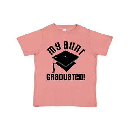 

Inktastic My Aunt Graduated Niece Nephew Gift Gift Toddler Boy or Toddler Girl T-Shirt