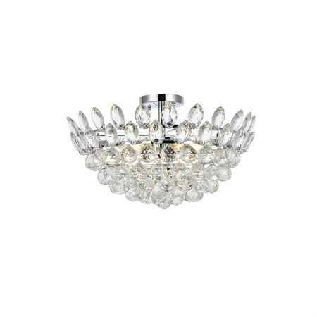 

Emilia 20 inch flush mount in chrome
