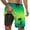 Z01-Green, variant on Mens Swim Trunks 5 Inch Elastic Waist Drawstring Board Shorts Men's Loose Bathing Suit Liner Compression Beach Summer Swimming Shorts for Men