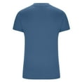 thumbnail image 5 of Yuzhih Shirts for Women Basic Tees Round Neck Short Sleeve Tops Cute Summer Slim Clothing, 5 of 7