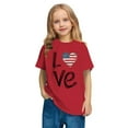 thumbnail image 6 of ZACPNCV Flag Shirt for Toddler Kids Boys Girls USA Flag T-Shirt 4th of July Shirt Patriotic Tee Tops Red 5-6 Years, 6 of 9