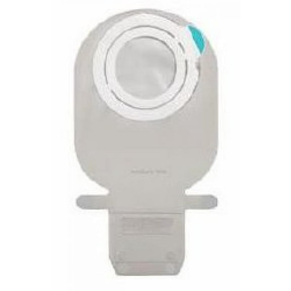 SenSura Mio Flex EasiClose Filtered Ostomy Pouch, Two-Piece System, 11 Inch Length, Maxi, 70 mm Flange, Drainable, Transparent, Yellow Code, 10 Count