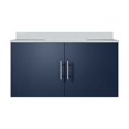 thumbnail image 3 of Sonoma 36 in W x 22 in D Navy Blue Single Bath Vanity and Cultured Marble Top, 3 of 11
