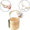 thumbnail image 1 of SUTENGDA 10 Pieces 4 Inches Embroidery Hoop Set Wooden Round Bamboo Circle Cross Stitch Frame Hoop Ring for Embroidery，Cross Stitch and Art Craft Handy Sewing and Home Ornaments, 1 of 7