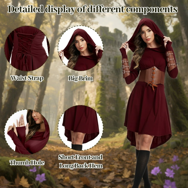 green emerald velvet dress Amazon.com: daizbella Medieval Renaissance Dress Fairy Elf Dress Retro  Cinched Waist Medieval Costume : Clothing, Shoes & Jewelry