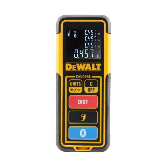 Herramienta de medición láser DEWALT DW099S 30 m con Bluetooth