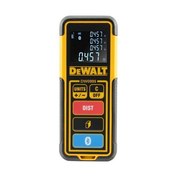 Herramienta de medición láser DEWALT DW099S 30 m con Bluetooth