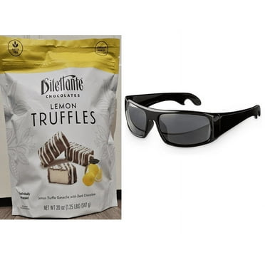 DILETTANTE CHOCOLATE LEMON TRUFFLE 20 OZ GOURMENT INDIVIDUALLY WRAPPED DELIGHTES