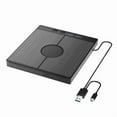 thumbnail image 2 of 7-in-1 USB 3.0 Type C External CD DVD RW Optical Drive DVD Player Burner Reader Multi-Function Drive ,Wide Compatibility, 2 of 6