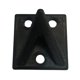 thumbnail image 2 of Ganchos De Pared para Ropa GanLuxBlack 1 Pza Chico 3.4X3.5cm Negro., 2 of 2