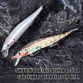 thumbnail image 3 of Hard Fishing Lures Sinking Minnow Swing Bait with 3D Realistic, 3 of 8