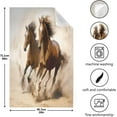 thumbnail image 3 of SKYSONIC Running Horses Kitchen Towels, 18 x 28 Inch Super Soft and Absorbent Dish Cloths for Washing Dishes, 4 PCS Reusable Multi-Purpose Microfiber Hand Towels for Kitchen, 3 of 7