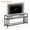 Grey, variant on 65'' TV Stand for TV up to 75 Inches, Entertainment Center with Open Storage Shelves, TV Media Console Table with Quadruple-Tube Support for Living Room, Bedroom - 65" Rustic Brown