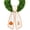 A# Wreath Sash, variant on Wreath Sash for Front Door Halloween Decorations, Halloween Pumpkin Fall Door Wreath Sash Monogram, Vintage Halloween Ribbon Outdoor Decor