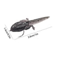 thumbnail image 3 of Pre-Rigged Tadpole Lures, 1.5 in, Floating Soft Plastic Bait, Lifelike Action to Attract Multiple Fish Species, Perfect for Bass Fishing in Lakes and Rivers, 3 of 8