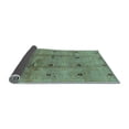 thumbnail image 2 of Ahgly Company Indoor Square Oriental Light Blue Industrial Area Rugs, 6' Square, 2 of 4