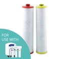 thumbnail image 3 of Aquasana Replacement Filter Cartridges (Stages 1 & 3) for OptimH20 Reverse Osmosis Under Sink Water Filter System - Not Compatible with SmartFlow sys, 3 of 8