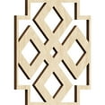 thumbnail image 3 of Ekena Millwork 7 3/8"W x 7 3/8"H x 1/4"T Extra Small Blendon Decorative Fretwork Wood Wall Panels, Birch, 3 of 6