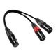 thumbnail image 3 of Cable Dmx Durable PVC impermeable exterior 24AWG OFC Cable adaptador de audio para altavoces Amplificadores de potencia Luces de escenario Dmx 15 metros shamjiam cable de micrófono, 3 of 9