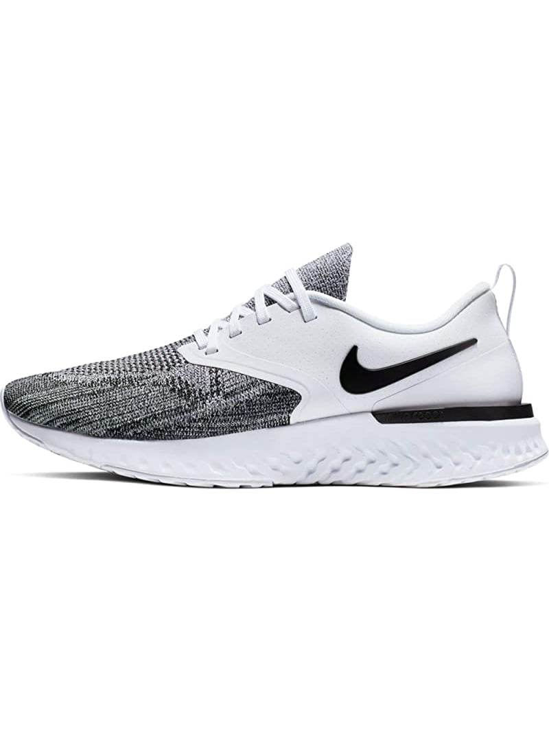 Nike Odyssey React Flyknit Shoe, White/Black, B(M) US - Walmart.com