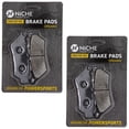 thumbnail image 2 of Niche Complete Organic Brake Pad Set for KTM BMW F800GS F700GS Motorcycle MK1002636, 2 of 8