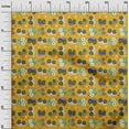 thumbnail image 3 of oneOone Cotton Jersey Yellow Fabric Cars Kids Nursery Craft Projects Decor Fabric Printed By The Yard 58 Inch Wide, 3 of 6