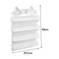 thumbnail image 2 of veasfak Hanging Storage Box Clothes Box Underpants Storage Bin Underwear Storage Box for, 2 of 9