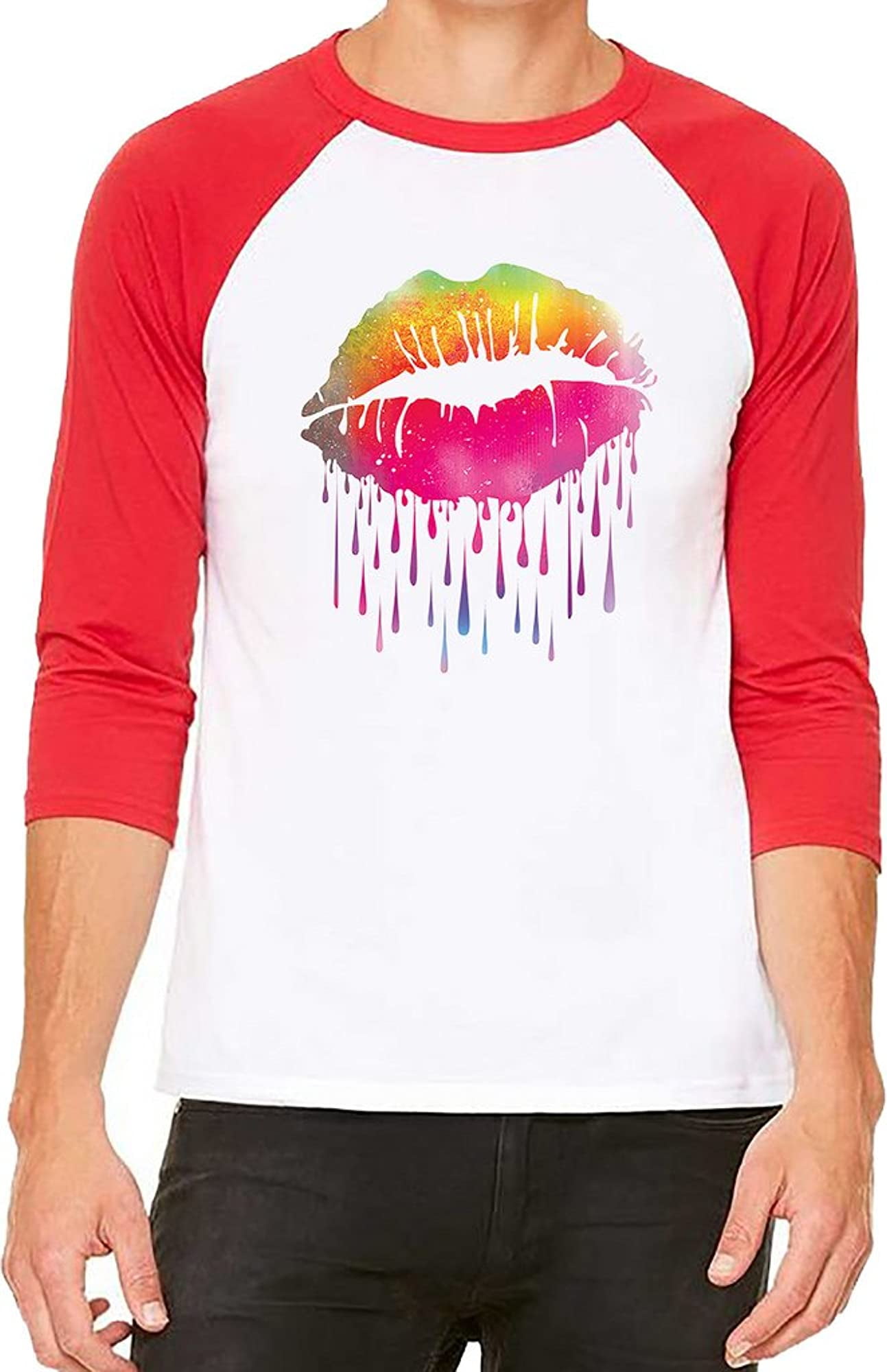 baseball lips t shirt
