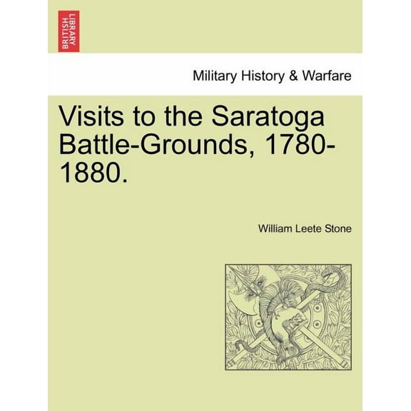 Visits to the Saratoga Battle-Grounds, 1780-1880. (Paperback)