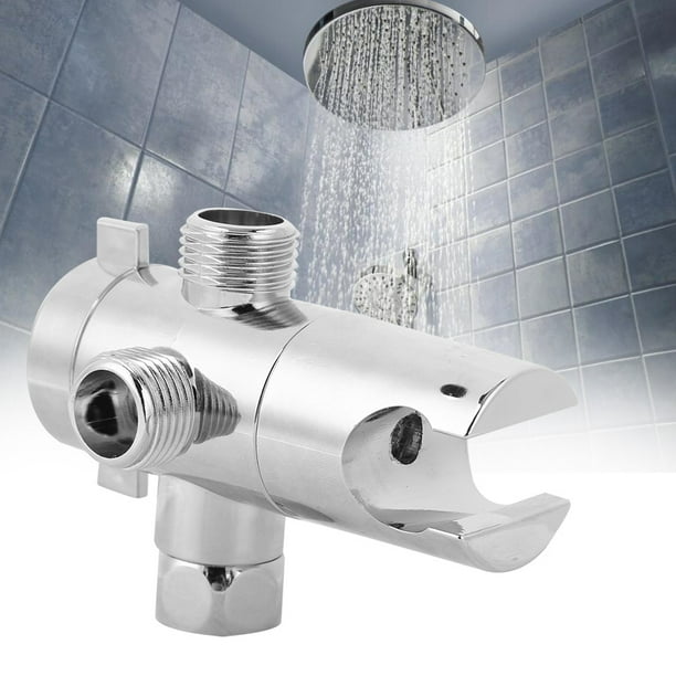 LYUMO Shower Diverter,Multifunction G1/2 3‑Way Bath Shower Diverter