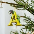 thumbnail image 5 of KCEHTA Christmas Dinosaur Ornaments, 26 Letter Cute Cartoon Dinosaur Christmas Tree Decorations, Dinosaur Ornaments for Christmas Tree, Dinosaur Acrylic Christmas Tree Holiday Ornament, 5 of 7