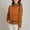 Coffee, variant on WXLWZYWL Sweaters for Women Trendy Womens Long Sleeve Turtleneck Pullover Sweaters Casual Loose Color Block Cozy Knit Tops