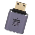 thumbnail image 1 of Mini Adapter, Type C Lightweight HD Multimedia Interface Connector Male To Female Portable with Indicator Lamp for Tablets for Home for Laptops, 1 of 7